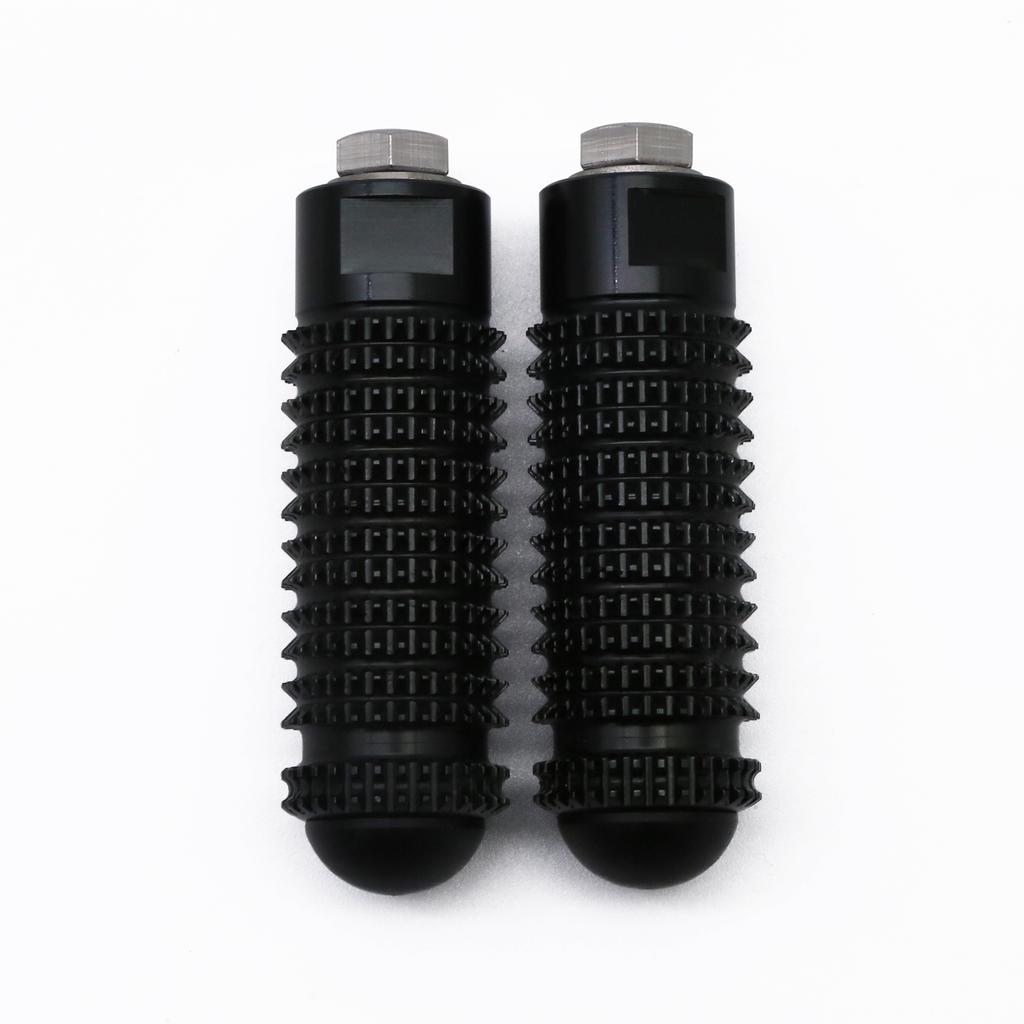 8MM Universal CNC Motorcycle Rearset Footrests Knurling Footpeg Foot Pegs Pedal For Yamaha YZF R25 R3 MT-25 2015 - 2023