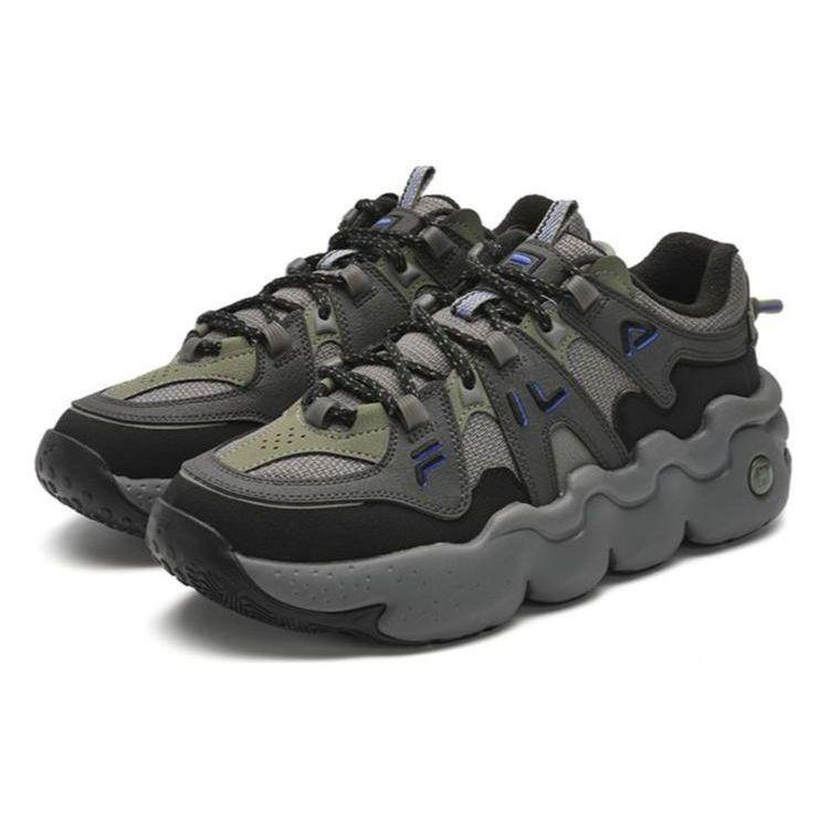 Fila Panini Retro Casual Fleece Low-Top Running Shoes Men Sneaker Gray F12M412109FCF