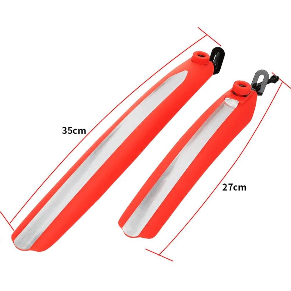 1-2 τεμάχια φτερά ποδηλάτου MTB φτερά λάσπης για ποδήλατο βουνού δρόμου ποδήλατο μπροστινό πίσω λάσπη αξεσουάρ ποδηλάτου ανταλλακτικό