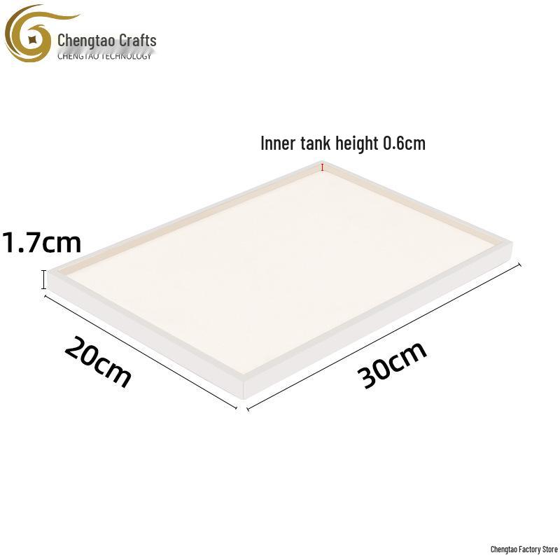 

Stainless Steel Velvet Jewelry Display Tray for Watches and Necklaces