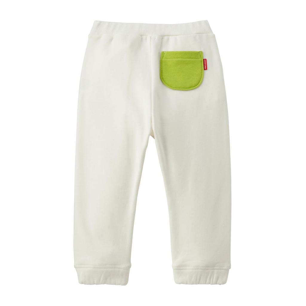 MIKIHOUSE Web Limited Logo Pants, Kids Baby Boys Girls, Size 110cm, White, Model 10-3219-680