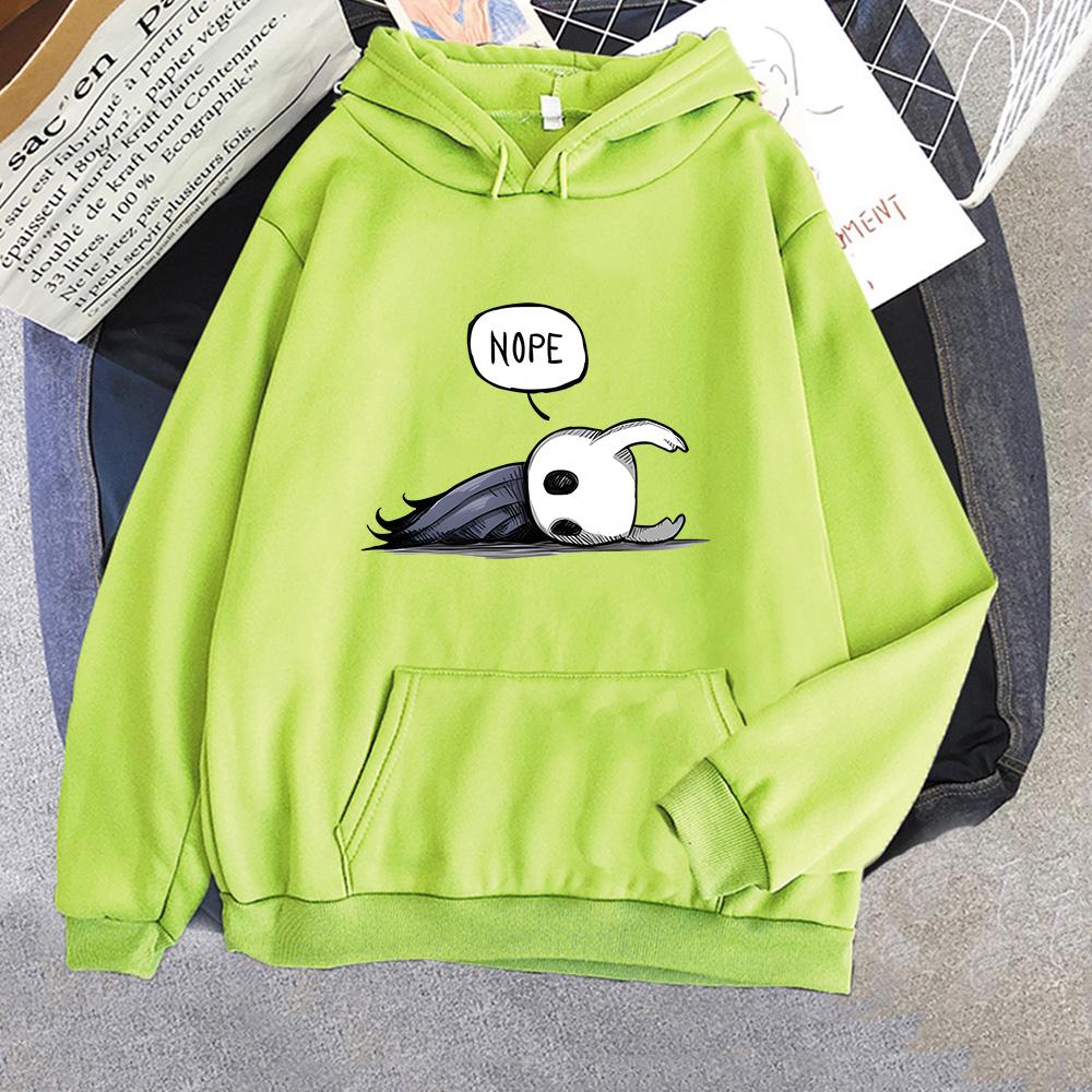 Hollow Knight Mikiny s potiskem postavy z horké hry Pánské High Street Funko Pop Mikina Podzimní ležérní pulovry Unisex Anime oblečení