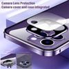 Case for iPhone 13 Pro Max/ 13Pro,with Double Sided Magnetic Tempered Glass cases,Magsafe Wireless Charging Magnetic Adsorption Metal Bumper Cover
