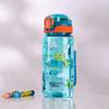 600ML Cartoon Animal Water Bottle Cup With Straw For Kids Leak Proof Anti-falling Toddlers Beverage Kettle Summer Water Cup