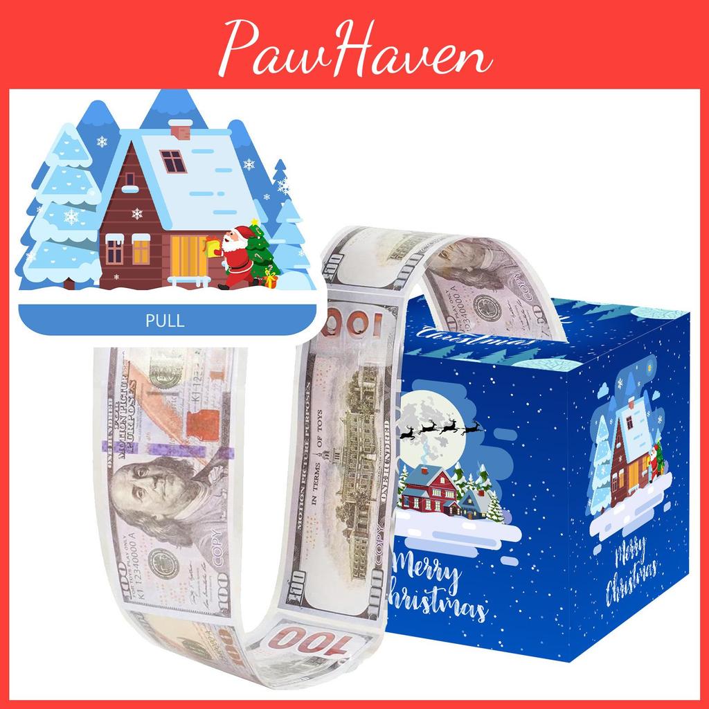 Christmas Snow House Gift Box For Festive Party Decor And Holiday Atmosphere Enhancer