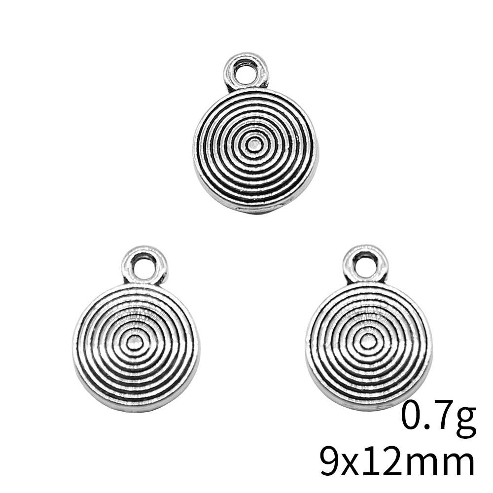 Mother's Day Charms For Bags Wave Water Drop Swirl Charms Pendant Audience Bag Pendant