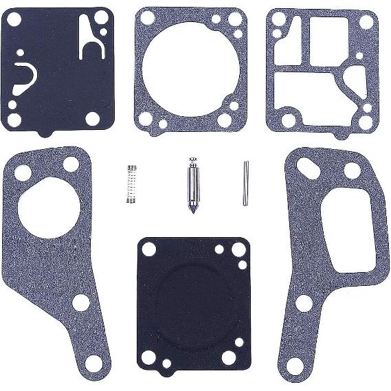 Carburetor Gasket Repair Kit Fit Replacement for McCulloch Mini Mac 110 120 130 140 Chainsaw Replacement Parts for Zama RB19 M1 M7