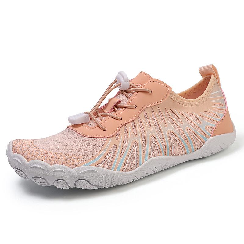 Unisex Breathable Non-slip Quick-dry Swimming & Hiking Water Shoes for Beach & Fishing 38 абрикосовый