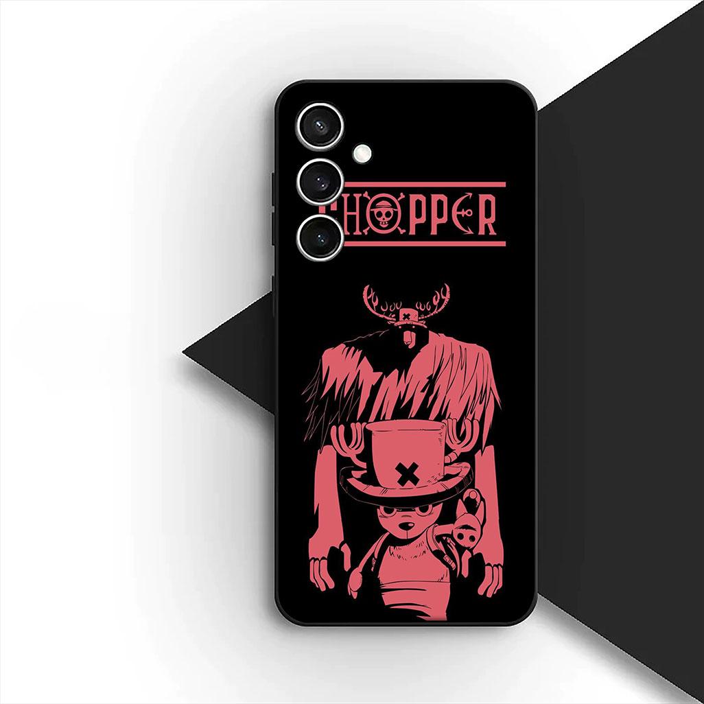 

Casing for Samsung Galaxy S24 S25 S23 FE Ultra Plus S7 Edge S25+ S23+ A56 5G Phone Cover Soft Case One Pieces Tony Chopper Luffy Galaxy S25 Edge