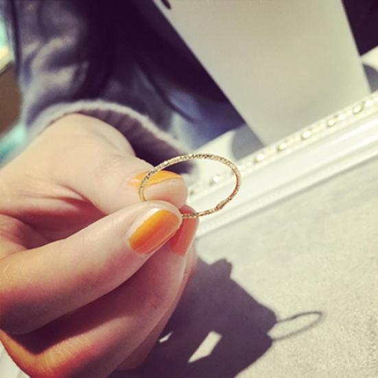 5Pcs/Set Band Ring Wave Stack Above Knuckle Midi Rings Lady Jewelry Charm