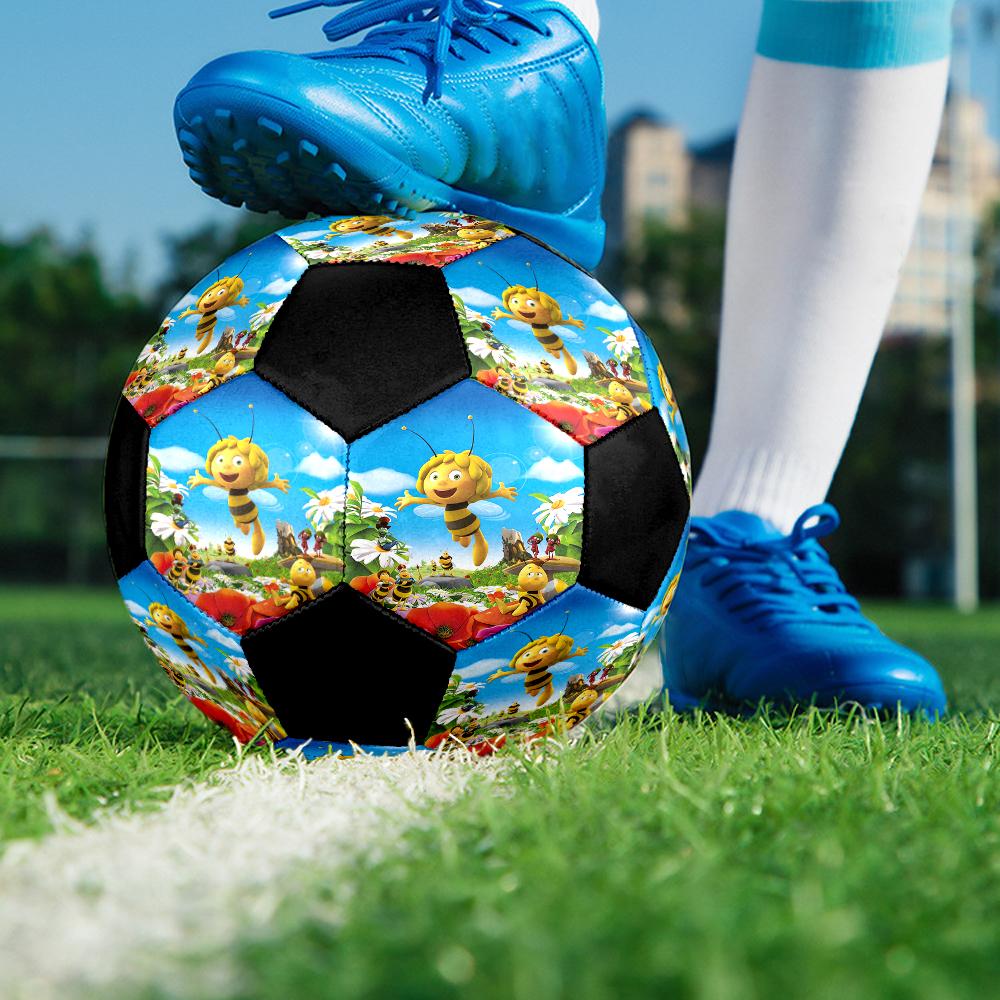 Maya the Bee Theme Size 5 Soccer Ball, Suitable for Both Indoor and Outdoor Matches, a Gift Suitable for Everyone.