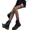 Japanische Schwarze Polka Dot Strumpfhosen Damen Dünn Heißes Mädchen Jacquard Strumpfhosen Große Welle Untere Socken