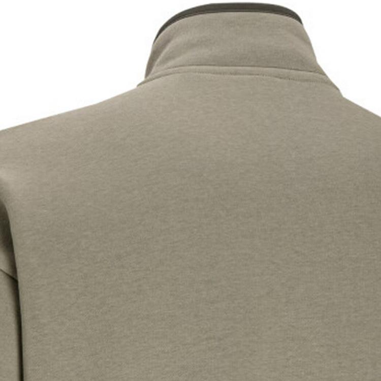 Under Armour Project Rock Solid Color Casual Loose Fleece Long Sleeve Jacket Men Jacket Gray-Green 1383188-203