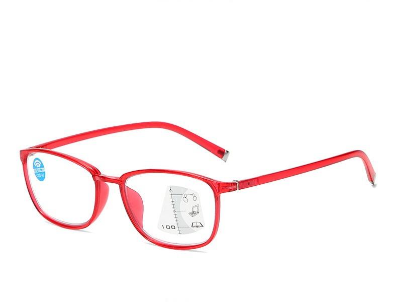 Color-Changing Reading Glasses Anti-Blue Light Look Far And Near Smart Zoom Reading Glasses Women'S Multi-Focus Far And Near Dual-Use