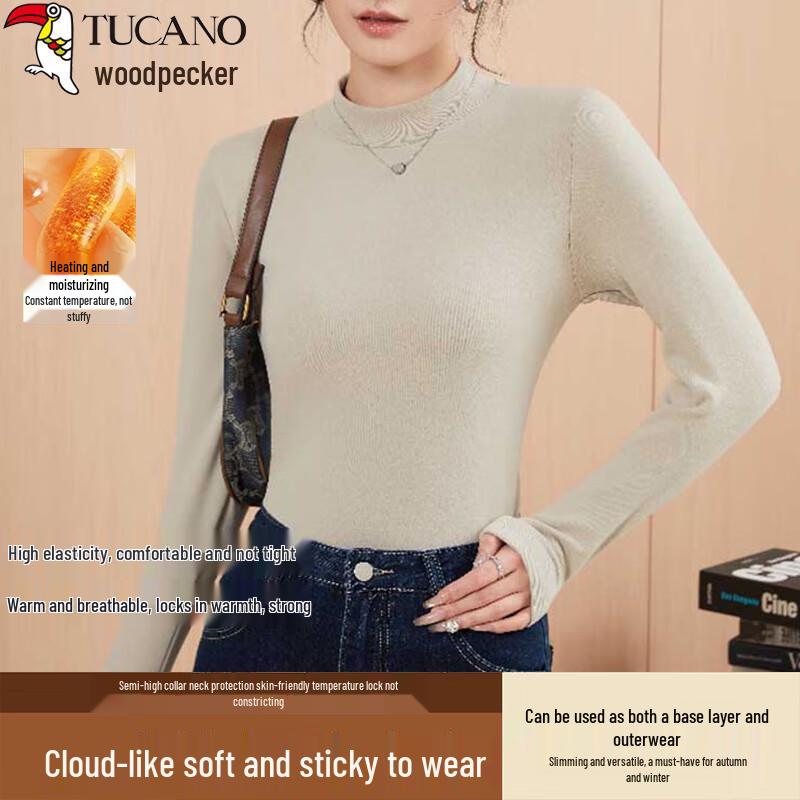 Woodpecker Women's Fleece Lined Thermal Base Layer Top