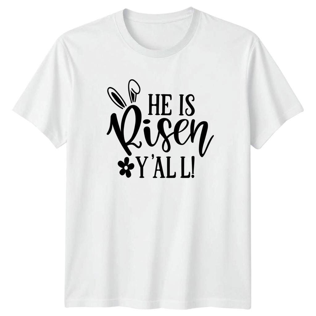 He Is Risen Yall TShirt Southern Christian Easter Gift For Him And Her