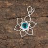 Apatite Gemstone Jewelry, 925 Solid Sterling Silver Pendant, Handmade Gorgeous Silver Jewelry For Wedding Gift