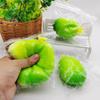 Creative Realistic Cucumber Squishy Fruit Vegetable Ornament For Office Desk Hand Squeeze Stress Relief