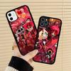 H-Hazbin H-Hotel PC+TPU Phone Case For iPhone 11 12 13 14 15 16 17 Plus Pro Max Cover
