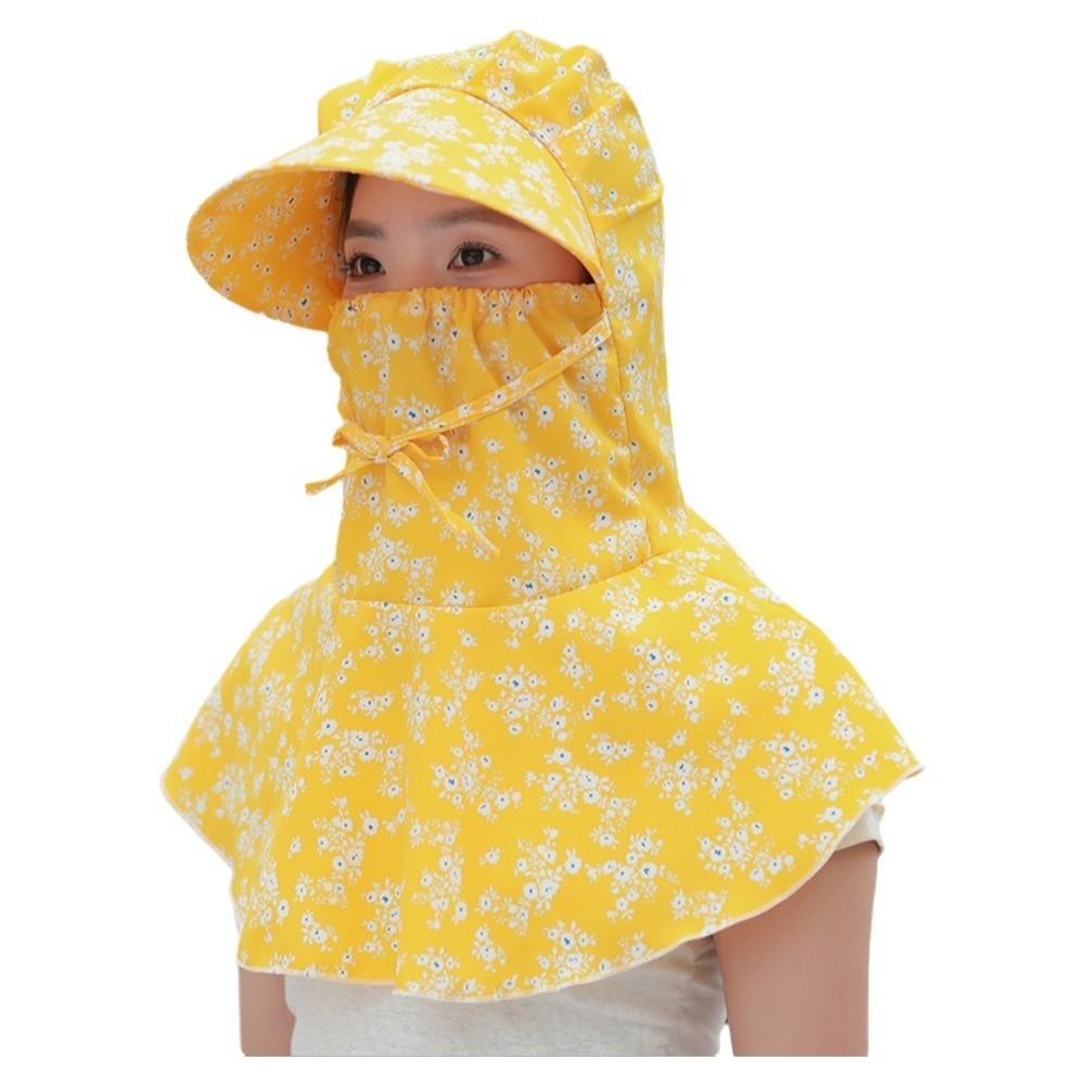 

Quick Dry Face Mask Sun Hat Wide Brim Fisherman Hat Fashion Tea Picking Work Hat Summer 1