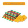 Children's Handmade Interlocking Straw Block House Toy Set