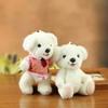 Dog Plush Keychain With Movable Joints And Soft Polyester Material For Gift And Decoration