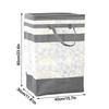 Foldable Laundry Basket Waterproof Large Capacity Toy Storage Organizer Washable Moisture-proof Laundry Storage Bucket