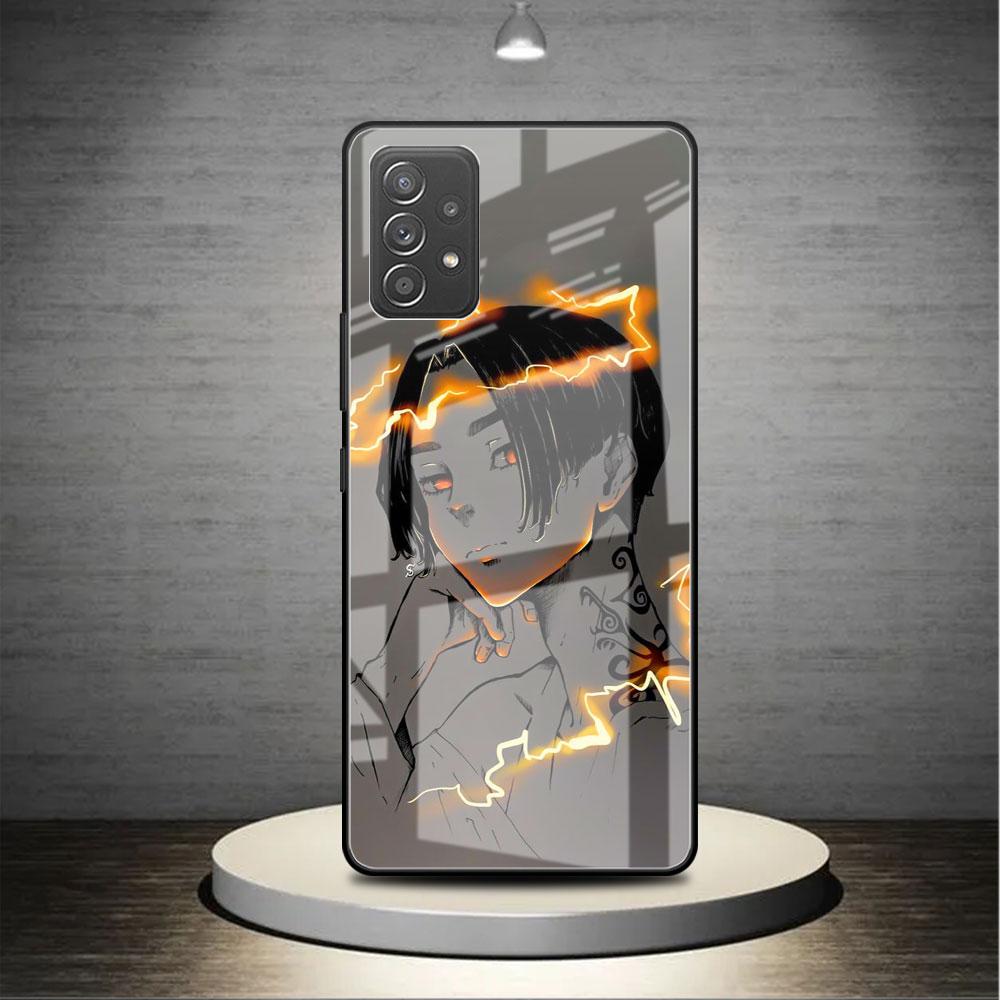 Glashülle für Samsung Galaxy A52 A71 A50 A51 A70 A21s A31 A72 A10 A12 A30 A22 5G Handyhülle Japan Anime Tokyo Revengers