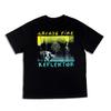 Digital Direct Injection Rock Arcade Fire Band Loose Printed ShortSleeved TShirt Cotton Loose Fit
