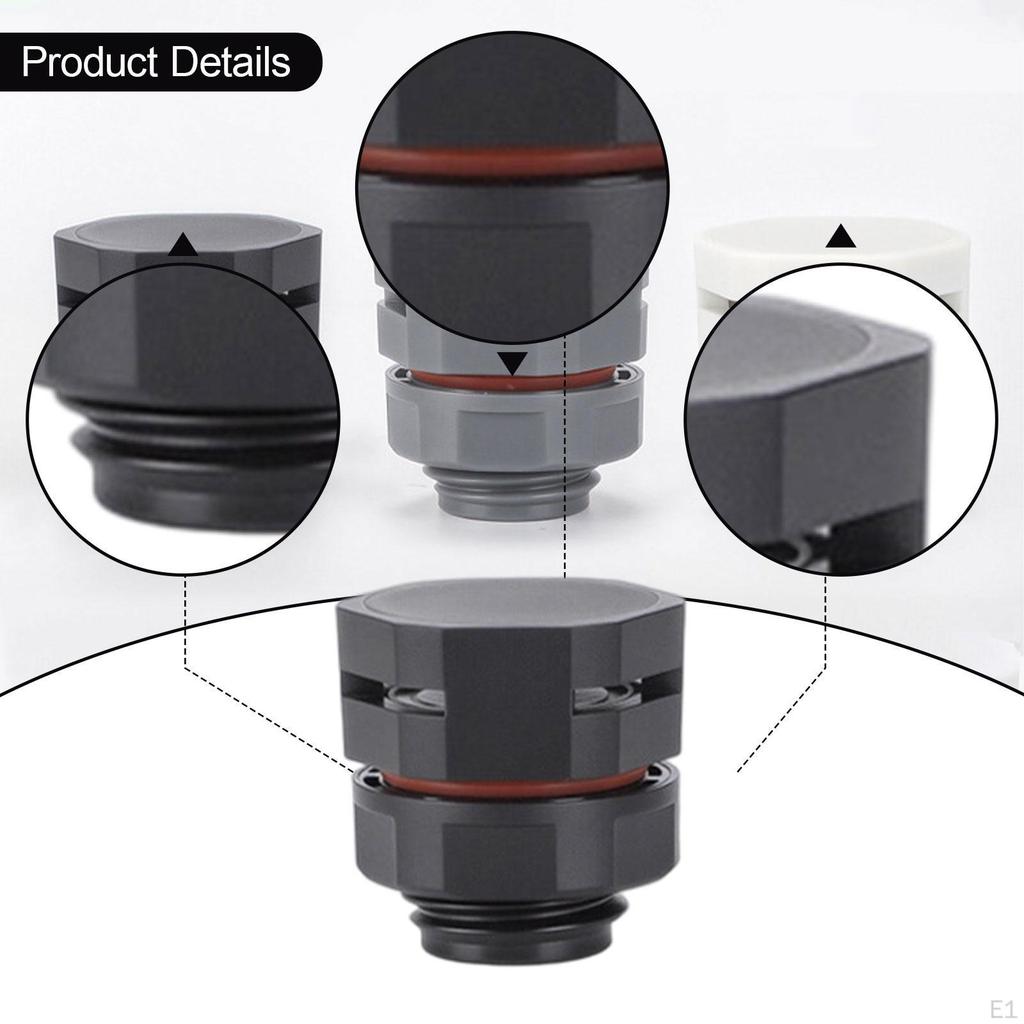 Breather Screw Air Vent M12x1.5 Waterproof Dustproof Easy To Use for Outdoor Electrical Housings