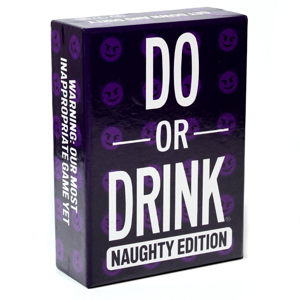 DO OR DRINK Social Fun Cards English Party Board Games Challenge Drinking Punishment Essential Things for Friend Interaction