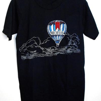 Michelob Hot Air Balloon Logo Vintage T Shirt Size Adult S Small New Vintage Stretched Designer Clothes Breathable
