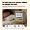 Retro Clock Creativity Alarm Clock Student Specific Wake Up Artifact Desktop Decor Computer Keyboard Accessories Gift