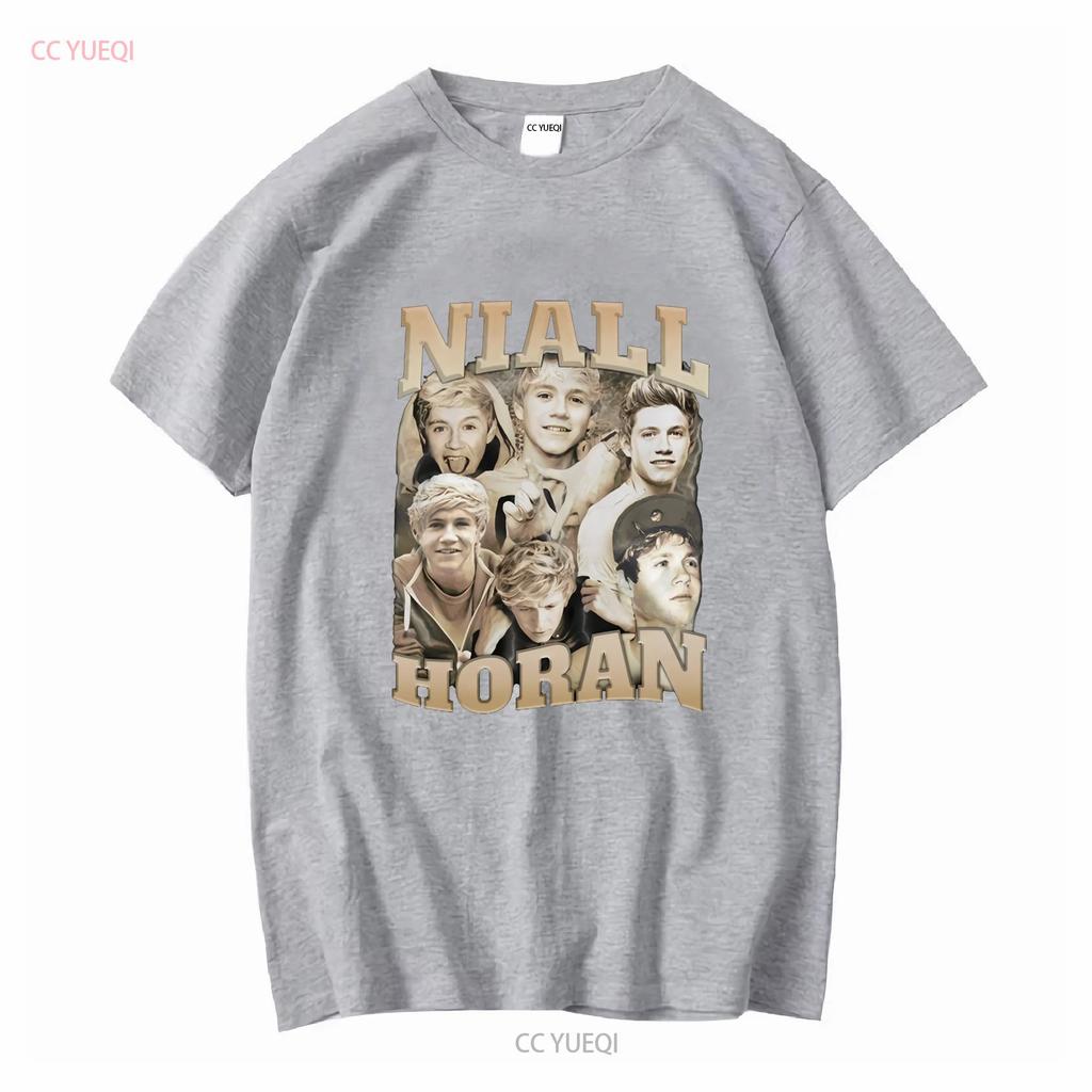Style Niall Horan T Shirt Classic Black Unisex S 5xl Y489 Long Or Short Sleeves Vintage Washed Stylish Graphic Soft Casual Unisex