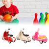 3 Stück Legierung Damen Motorrad Modell Hochsimulation Kinder Rückziehfahrzeuge Spielzeug