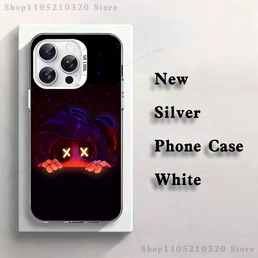 M-Murder D-Drones Game Phone Case For iPhone 17,16,15,14,13,12,11,Pro,Max,Plus,E,Air,Mini White Tpu Cover