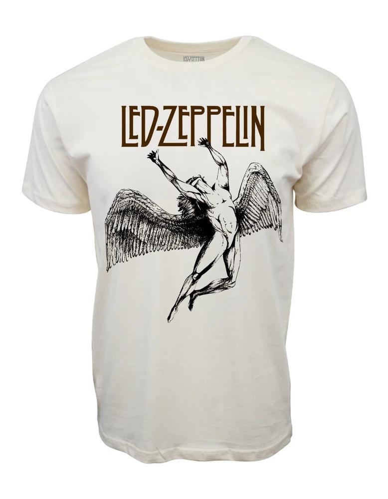 Led Zeppelin Zoso Natural Graphic T Shirt S