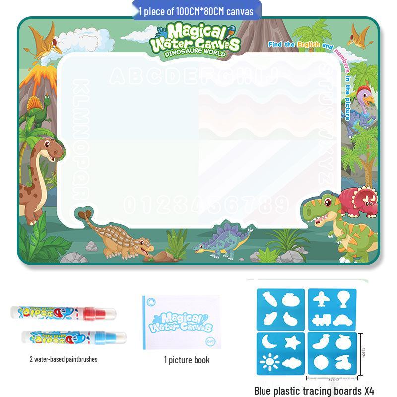 Magic Water Drawing Canvas: Large Creative Doodle Blanket for Kids
