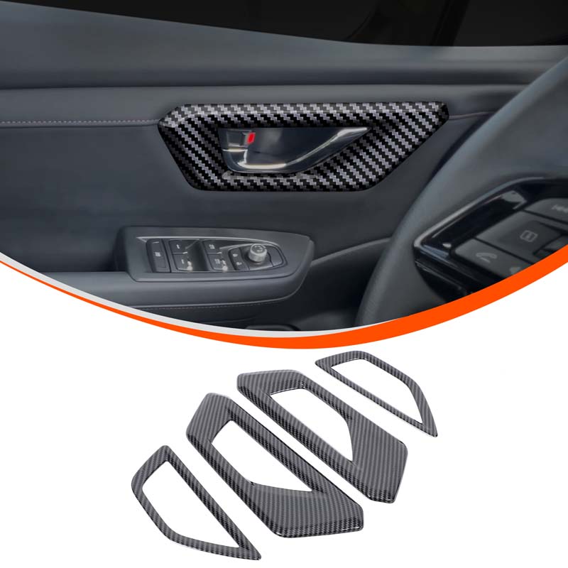 ABS Carbon Fiber For Subaru Forester 2026+ Center Control Shift Panel Air Outlet Frame Glass Lift Frame Sticker Accessories