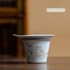 Chinese Retro Ru Kiln Ceramic Fair Cup Tea Strainer Hand-painted Cute Cat Teacup Handmade Tea Infusers Tea Set Accessories