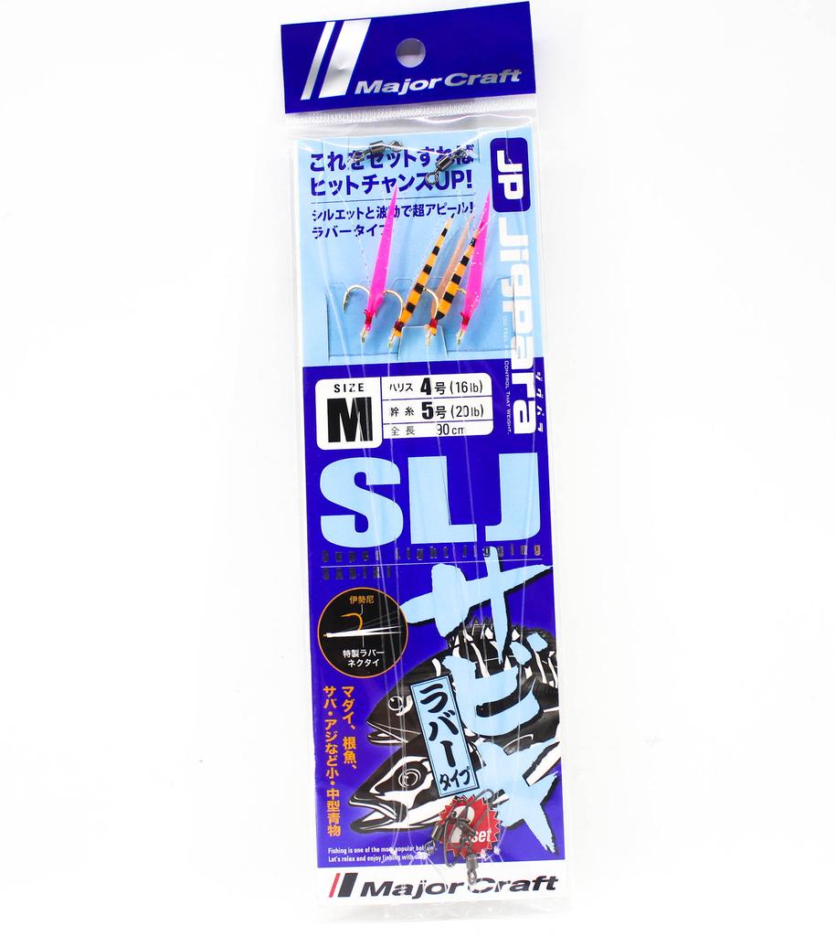 Major Craft JPSLJ-Sabiki Gumový set Velikost M (4695)