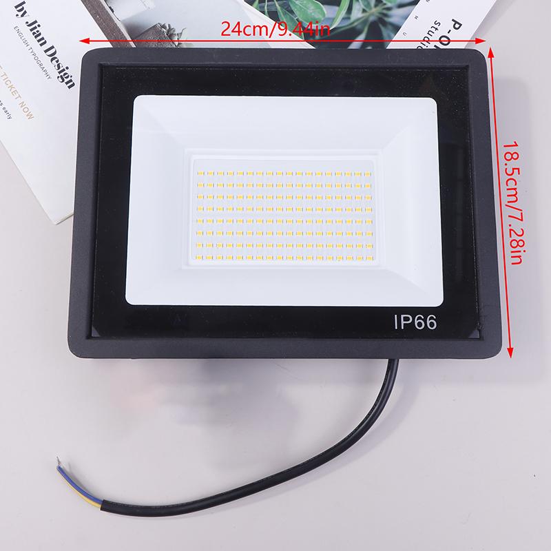 LED Flutlicht IP66 Wasserdicht AC220V 10W 20W 50W 100W Scheinwerfer Garten Straße Tor Wand Flutlichter Außenbereich