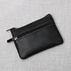 Retro Leather Mini Coin Purse Portable Handmade Zipper Small Wallet First Layer Cowhide Key Case Short Handbag