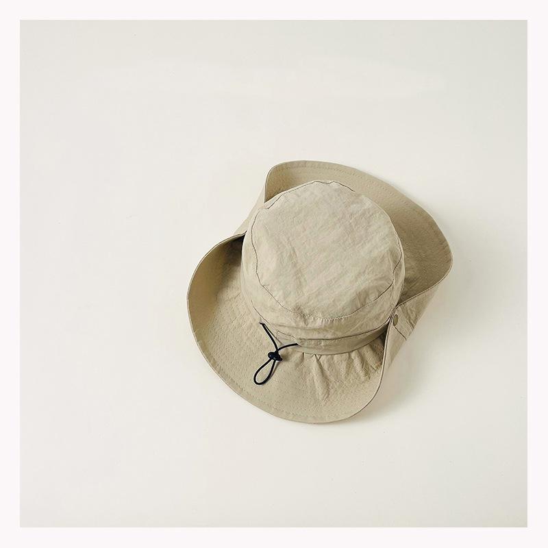 Big Brimmed Fisherman Hat Men's and Women's Breathable Sun Protection Outdoor Camping Fishing Western Cowboy Hat