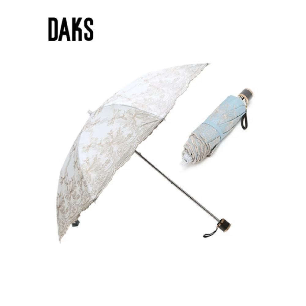 Daks Ivory Big Flower Embroidered Umbrella  Umbrella Use  Dbum6e109bk Single option