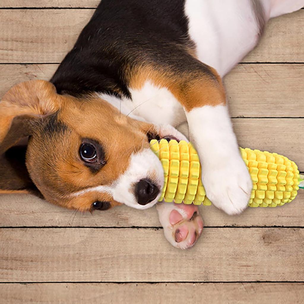 WIEXUN Dog Toys Dog Toothbrush Dog Toy Chewing Dog Chewing Toy Durable Dog Teeth Cleaning Stress Relief Training Lack of Exercise Training Toy Sound,