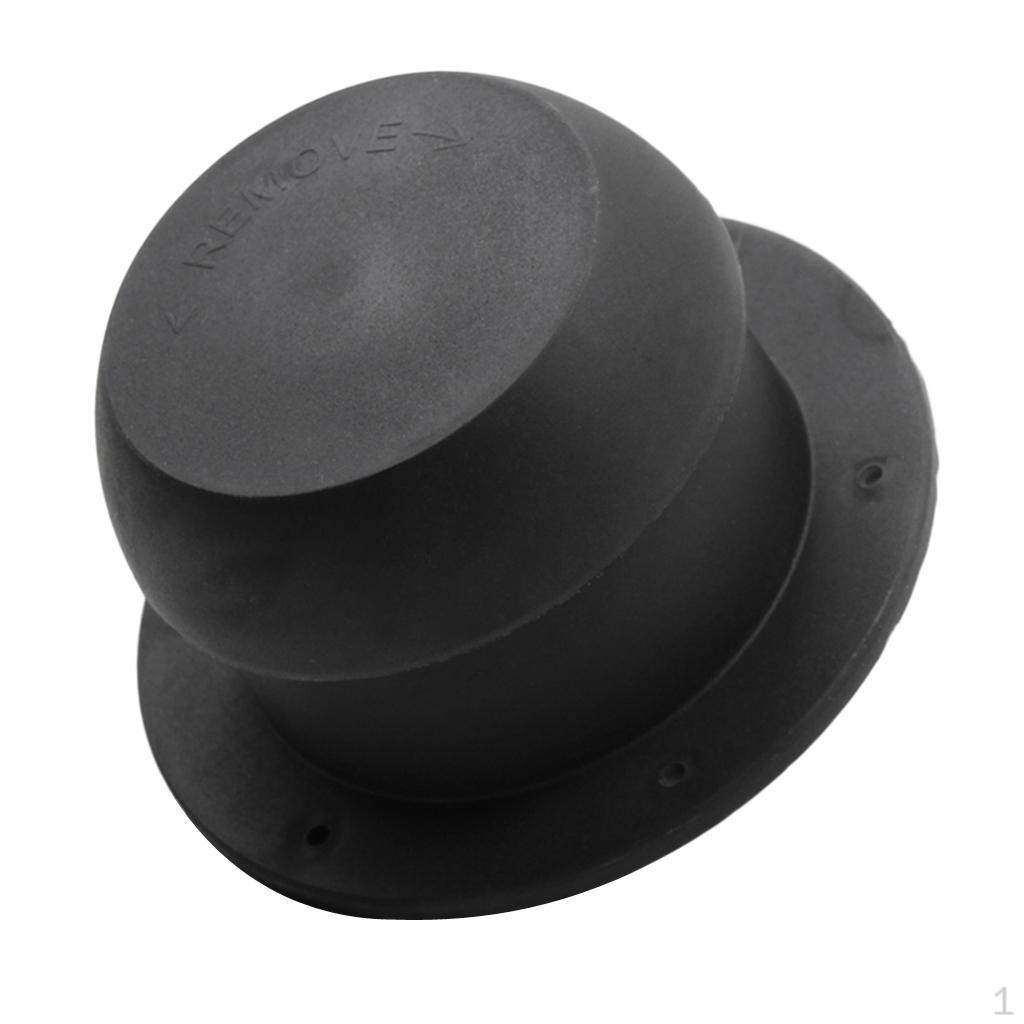 

rv Trailer Cap, Removable Top, Plumbing Sewer Vent Black