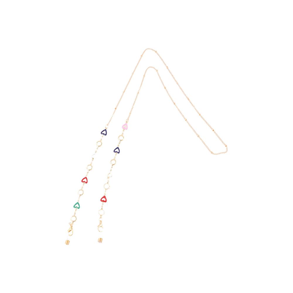 Strass Sonnenbrille Ketten Metall Kette Perlen Brillen Lanyard Metall Brille Kette Frauen Mädchen