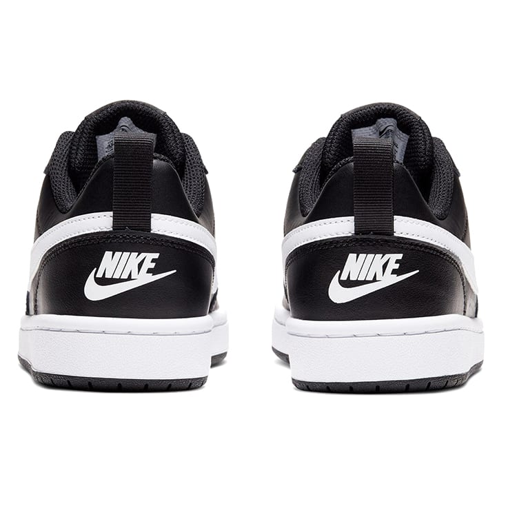 Nike Court Borough 2 Black White GS BQ5448-002