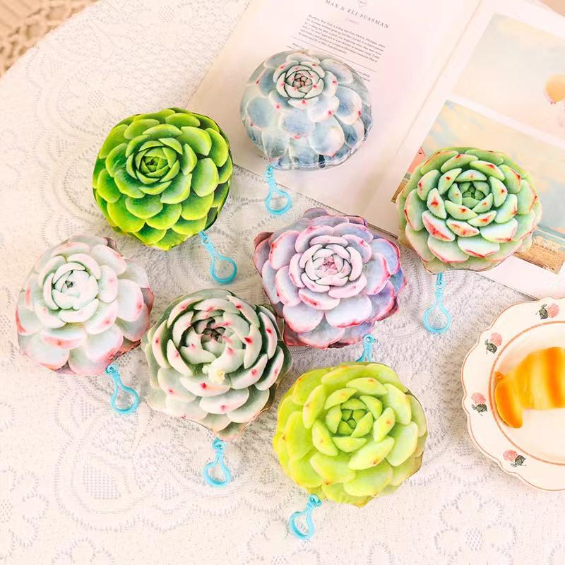 Kreatives Simulationskissen mit saftiger Pflanze, weich gepolstert, Heimdekoration, Büro, Auto, Rückenlehne, Nickerchenkissen als Weihnachtsgeschenk